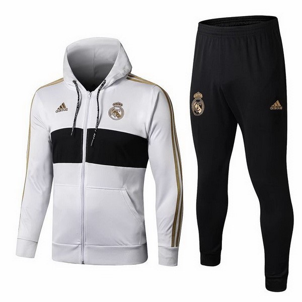 Chandal Real Madrid 2019-20 Blanco Amarillo Negro